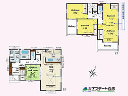 狭山市中央4丁目全4棟　新築戸建 3号棟