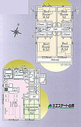 清瀬市下清戸第14-2期全4棟　新築戸建 6号棟