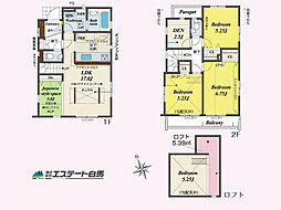 東村山市諏訪町1丁目3期全1棟　新築戸建