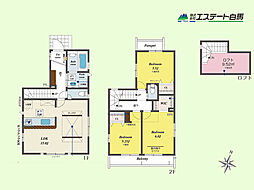 東久留米市南沢1丁目全4棟 新築戸建 3号棟