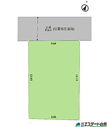 東村山市萩山町2丁目全1区画　売地