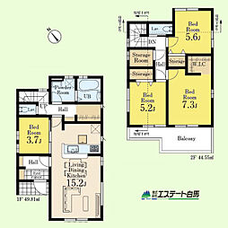 入間市久保稲荷第11期全2棟　新築戸建 1号棟