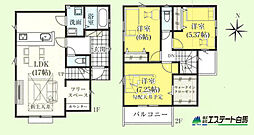 富士見市水子30期全2棟　新築戸建 1号棟