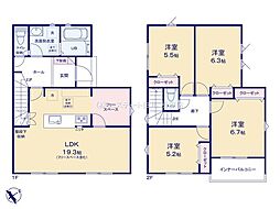 入間東藤沢6丁目1期全19棟　新築戸建 6号棟