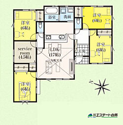 所沢市中富6期全7棟　新築戸建 6号棟