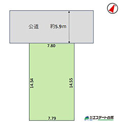 清瀬市中清戸11期全1区画　売地