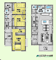 入間市久保稲荷4丁目全1棟　新築戸建