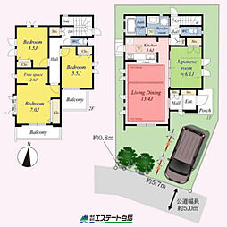 ふじみ野市上野台2丁目　中古戸建
