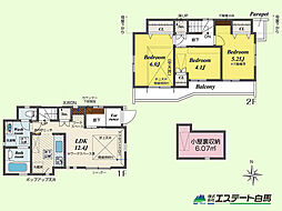 東久留米市弥生1丁目全1棟　新築戸建