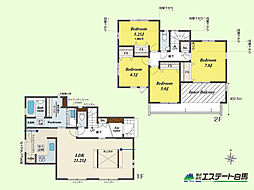 小平市天神町3丁目全3棟　新築戸建 3号棟