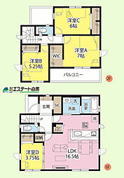 所沢市小手指南10期全4棟　新築戸建 1号棟