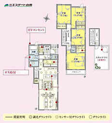 東村山市廻田町3丁目1期全6棟　新築戸建 5号棟