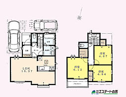 所沢市久米全1棟　新築戸建