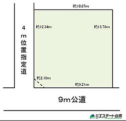 入間市久保稲荷1丁目全1区画　売地