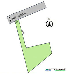 清瀬市松山3丁目全1区画　売地