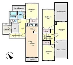 シティハウス北本4号棟