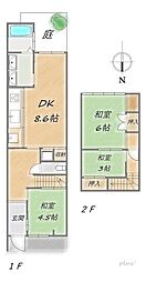 京都市右京区嵯峨朝日町の一戸建て