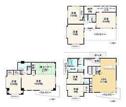 神戸市東灘区本山北町５丁目の一戸建て