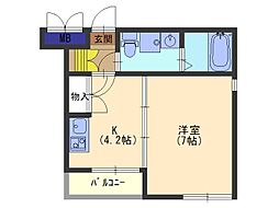 グランカレB棟 102