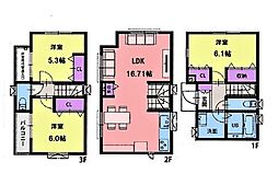 都筑区早渕3丁目全3棟A棟