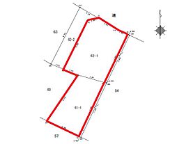 白銀町2丁目61番1、62番1