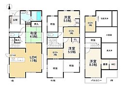 神戸市北区上津台５丁目の一戸建て