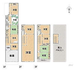 京都市中京区鍛冶屋町の一戸建て