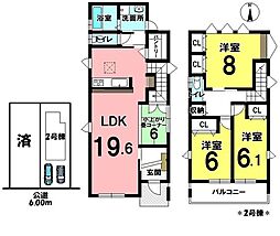 新築戸建　岩倉市神野町　全2棟