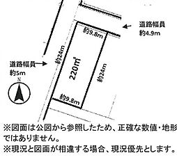 売地　稲沢市祖父江町三丸渕中丸渕　TK