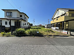 土地：つくば市安食新白水団地、約４０坪東道路