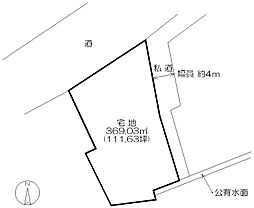 住宅用地　（久留米市城島）