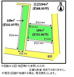 売地　海部郡蟹江町大字須成字脇ノ田　TK