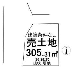 売土地 吉備高原都市西住区分譲地吉備中央町