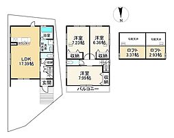 大津市一里山４丁目の一戸建て