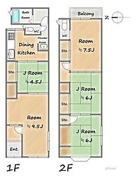 北区大宮南椿原町 中古戸建
