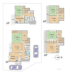 北区平野上柳町　中古戸建