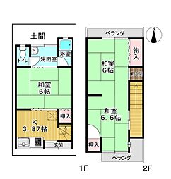 枚方市北中振１丁目の一戸建て