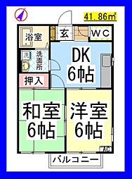 ＡＦ　ベルメゾン桜森Ａ[ヘーベルメゾン] 201