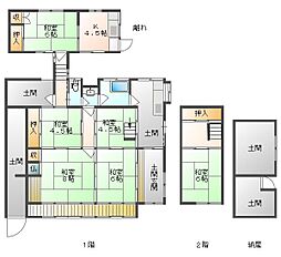岡山市北区建部町鶴田の一戸建て