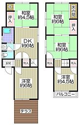 枚方市星丘２丁目の一戸建て