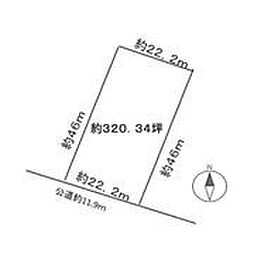 売地 愛西市大野山町山中 AI