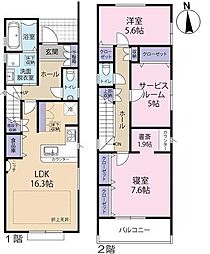 北名古屋市沖村東ノ郷の一戸建て