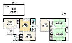 羽曳野市軽里３丁目の一戸建て