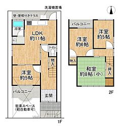 高槻市西冠３丁目の一戸建て