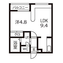 ホークメゾン札幌1号館 108