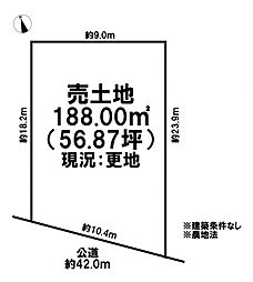 売土地　市街化区域