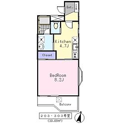 メゾン　ボナール ３０３