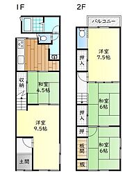 京都市北区大宮南椿原町の一戸建て