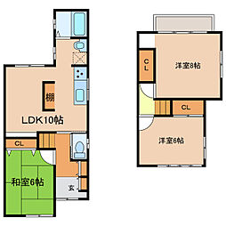 野郷原2丁目貸家