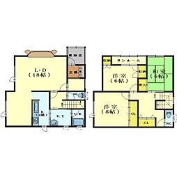 北美原2丁目貸家